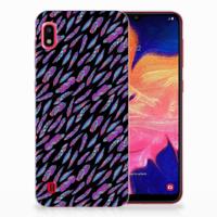 Samsung Galaxy A10 | TPU bumper | Feathers Color