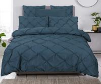 RoyalTextile - Salvador Dekbedovertrek - 100% Katoen - Blauw - 240 x 220