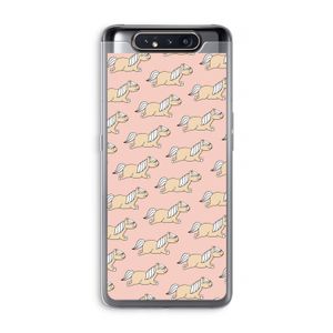 Ponys: Samsung Galaxy A80 Transparant Hoesje