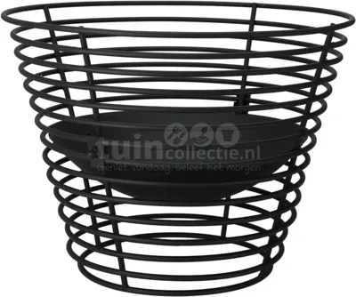 Vuurkorf Metaal Zwart Ø53cm