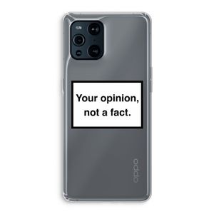 Your opinion: Oppo Find X3 Transparant Hoesje