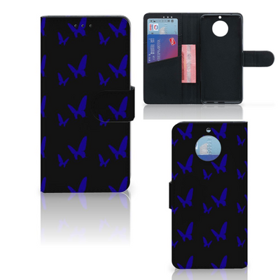 Moto G5S Telefoon Hoesje Vlinder Patroon Moto G5S Telefoon Hoesje Vlinder Patroon