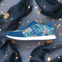 Azure Bloom Runner Lureaux - Handgemaakte Nette Schoenen Voor Heren
