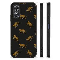 Dierenprint Telefoonhoesje voor OPPO A17 Leopards