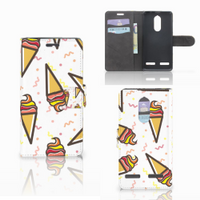 Lenovo K6 Book Cover Icecream - thumbnail