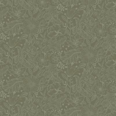 Dutch Wallcoverings Angas - Wilma Green - Groen