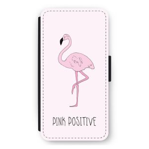 Pink positive: iPhone 11 Pro Max Flip Hoesje