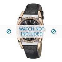 Horlogeband Breil TW0966 Leder Zwart 18mm