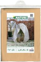 Nature winterafdekhoes met rits H2 m D150 cm beige