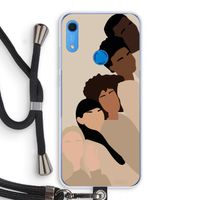 Sweet creatures: Huawei Y6s Transparant Hoesje met koord Sweet creatures: Huawei Y6s Transparant Hoesje met koord
