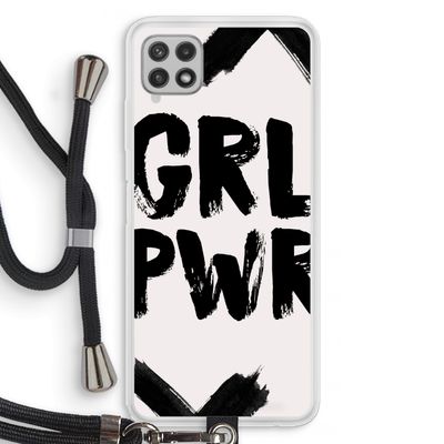 Girl Power #2: Samsung Galaxy A22 4G Transparant Hoesje met koord