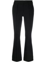 Helmut Lang pantalon court à coupe évasée - Noir Helmut Lang pantalon court à coupe évasée - Noir