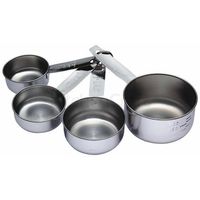 KitchenCraft - Set van 4 maatbekers / maatcups - KitchenCraft