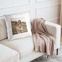 Kussen bedrukken - Wit - 40 x 40 cm