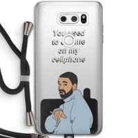 Hotline bling: LG V30 Transparant Hoesje met koord