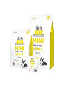 Brit Care Mini Grain Free Adult 2 kg Volwassen Lam