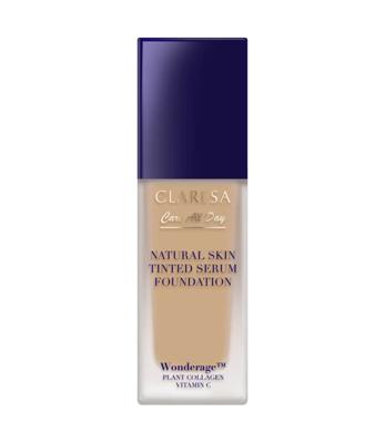 Claresa natural skin tinted serum foundation 2wo medium olive 32ml