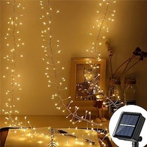 3m 6m op zonne-energie knaller lichtslingers koperdraad kerstslinger lamp voor bruiloft tuindecoratie Lightinthebox