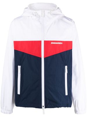 DSQUARED2 coupe-vent 90's Urban - Bleu