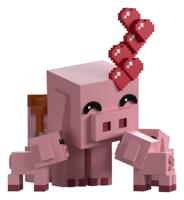 Minecraft Vinyl Figure Pig Family 8 cm