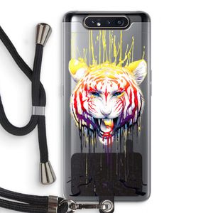 Fading: Samsung Galaxy A80 Transparant Hoesje met koord