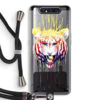 Fading: Samsung Galaxy A80 Transparant Hoesje met koord
