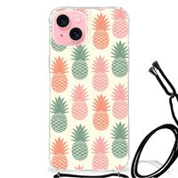 iPhone 15 Plus Beschermhoes Ananas