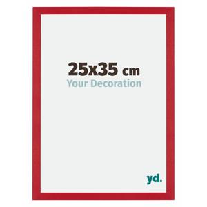 Fotolijst 25x35cm Rood MDF Mura