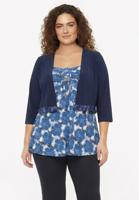 Yoek Shrug loose | Blauw | Maat 54/56