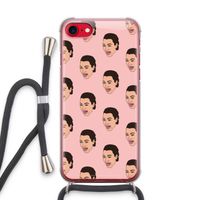 Ugly Cry Call: iPhone SE 2020 Transparant Hoesje met koord
