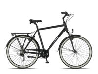 Altec Verona 28 Inch 52 cm Heren 7V V Brakes Matzwart Altec Verona 28 Inch 52 cm Heren 7V V Brakes Matzwart
