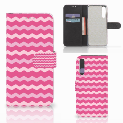 Huawei P20 Pro | Telefoon Hoesje | Waves Pink