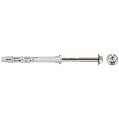 pgb-Europe SMART | Raamplug CB zeskantschroef Ø 10x80 A4 | 50 st SM0RPCN401000803