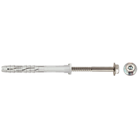 pgb-Europe SMART | Raamplug CB zeskantschroef Ø 10x80 A4 | 50 st SM0RPCN401000803