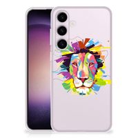 Samsung Galaxy S24 Telefoonhoesje met Naam Lion Color