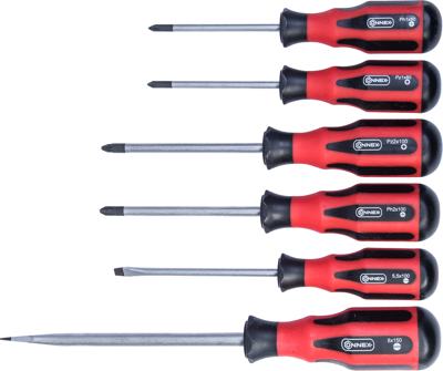 Connex Set Schroevendraaiers 6Dlg 2Com - COX311208