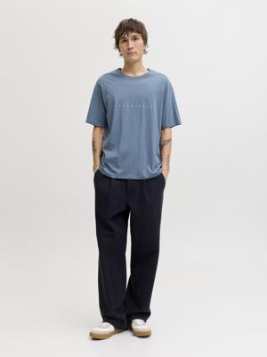 Jack - Jones Jjestar Jj Tee Ss Noos T-shirts Blue Mirage