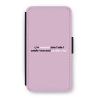 uw waarde daalt niet: iPhone 11 Pro Flip Hoesje