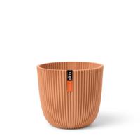 Pot bol Groove 25x23 peachy fuzz bloempot - Capi europe