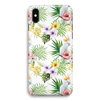 Gele kuif: iPhone Xs Volledig Geprint Hoesje