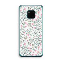 Sierlijke bloemen: Huawei Mate 20 Pro Transparant Hoesje