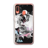 Camouflage de sommeil: Samsung Galaxy A20e Transparant Hoesje Camouflage de sommeil: Samsung Galaxy A20e Transparant Hoesje