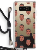 Kanye Call Me?: Samsung Galaxy Note 8 Transparant Hoesje met koord