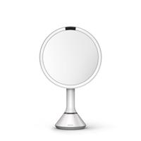 Simplehuman - Spiegel met Sensor, Rond, 5x Vergroting, Wit - Simplehuman