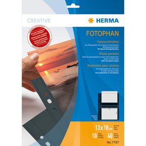 HERMA 7787 sheet protector 130 x 180 mm Polypropyleen (PP) 10 stuk(s)