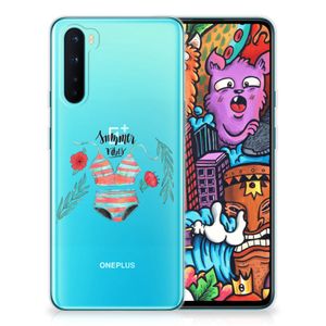 OnePlus Nord Telefoonhoesje met Naam Boho Summer