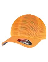 Flexfit FX360 Flexfit 360 Omnimesh Cap - Neon Orange - S/M - thumbnail