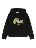 Palm Angels Kids hoodie Kill The Bear en coton - Noir