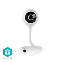 Nedis SmartLife Camera voor Binnen | Wi-Fi | Full HD 1080p | Wit | 1 stuks - WIFICI11CWT WIFICI11CWT