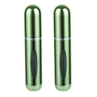 Mini Parfum Flesjes - 2-pack - Navulbaar - Reisflesjes - Parfumverstuiver - Groen